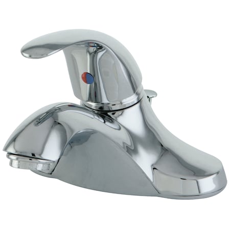 Kingston Brass FB6541LL Single-Handle 4" Centerset Bathroom Faucet with Retail Pop-Up FB6541LL